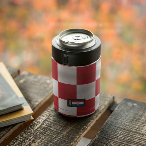 Croatia Soccer Flag Yeti Colster Can Insulator  Skin